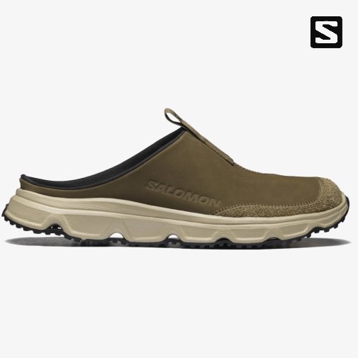 Sandalias de Diapositivas Salomon Rx Cuero Advanced Mujer Marrom | MX CDXG534